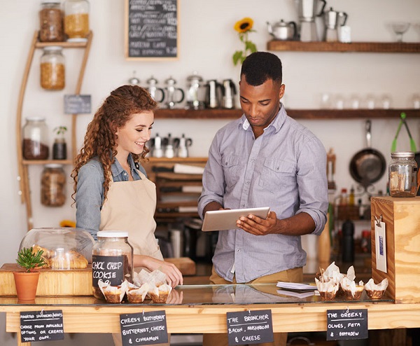 An image of professional at restaurant